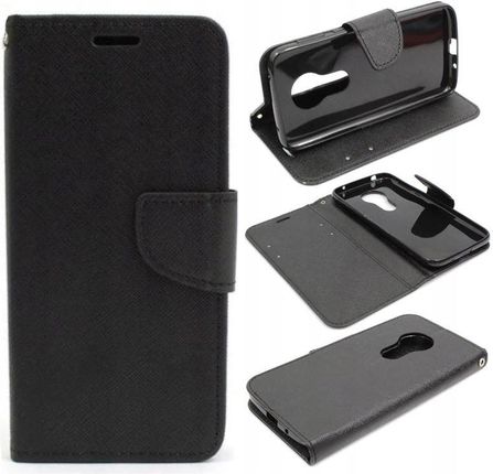 Etui Fancy Diary do Motorola Moto G7 Play czarne (0d27590a-5af3-4b75-b312-38f0c5ac42ad)