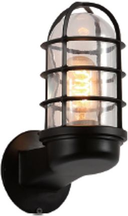 Copel Retro lampa ścienna CGFABRIWALL czarna do przedpokoju  (GGFABRIWALL)