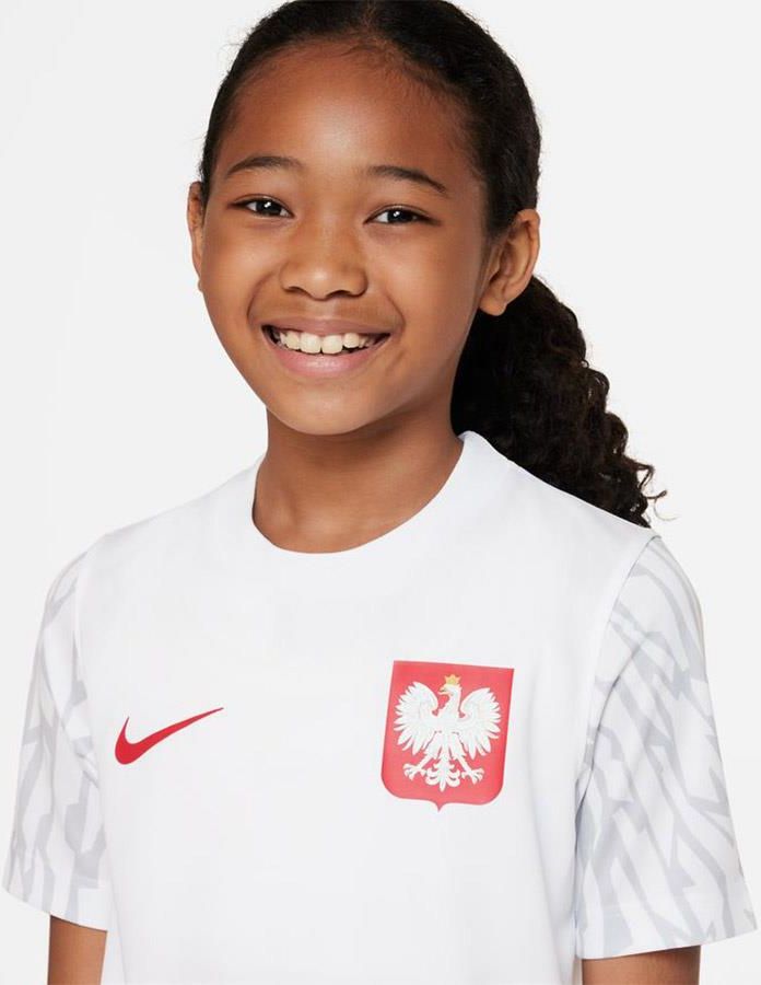 Nike Koszulka Polska Football Top Home Jr Dn0875 100 - zdjęcie 2 Nike Koszulka Polska Football Top Home Jr Dn0875 100