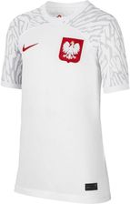 Nike Koszulka Polska Stadium Jsy Home Jr Dn0841 100 - Koszulki kibica