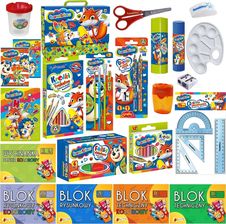 Bambino Wyprawka Szkolna Zestaw Plastyczny 22El + Teczka 4,5Cm