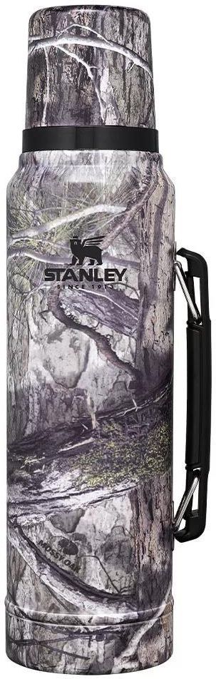 Termos stalowy Stanley LEGENDARY CLASSIC 1000 ml z rączką brązowy Camo  MOSSY OAK