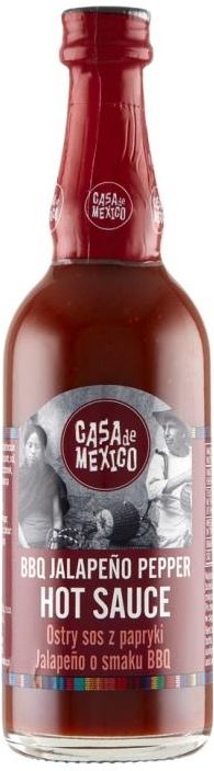 Casa De Mexico Sos Czerwone Jalapeno Bbq 100G - Ceny i opinie - Ceneo.pl