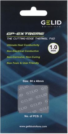 Gelid Extreme termopad 80x40x1.0mm 2pcs TP-VP01-B