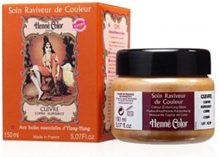 Henné Color Odżywcza Maska Do Włosów 150ml Miedź