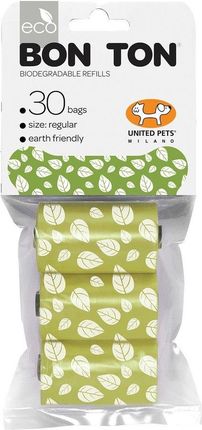 United Pets Torby Higieniczne Bon Ton Nano Pies Kolor Zielony 3x10 Uds (S6101730)