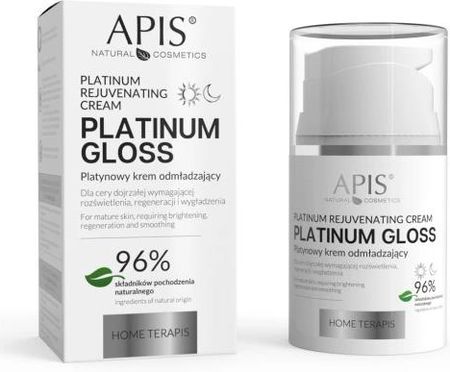 Krem Apis Platinum Gloss Platynowy odmładzający 50 na dzień 50ml