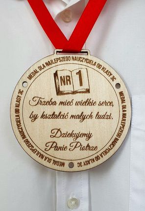 Gk Shop Medal Prezent Podziękowania Dla Dzień Nauczyciela (Gk0077)