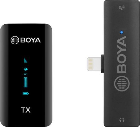 Boya BY-XM6-S3 - 2.4GHz Dual-channel Wireless Microphone for iOS/Lightning devices 1+1