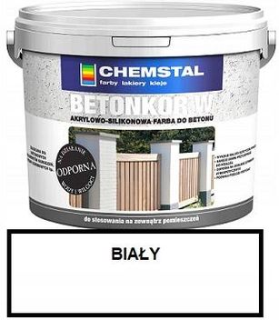 Chemstal Betonkor W Farba Do Betonu Biała 3l