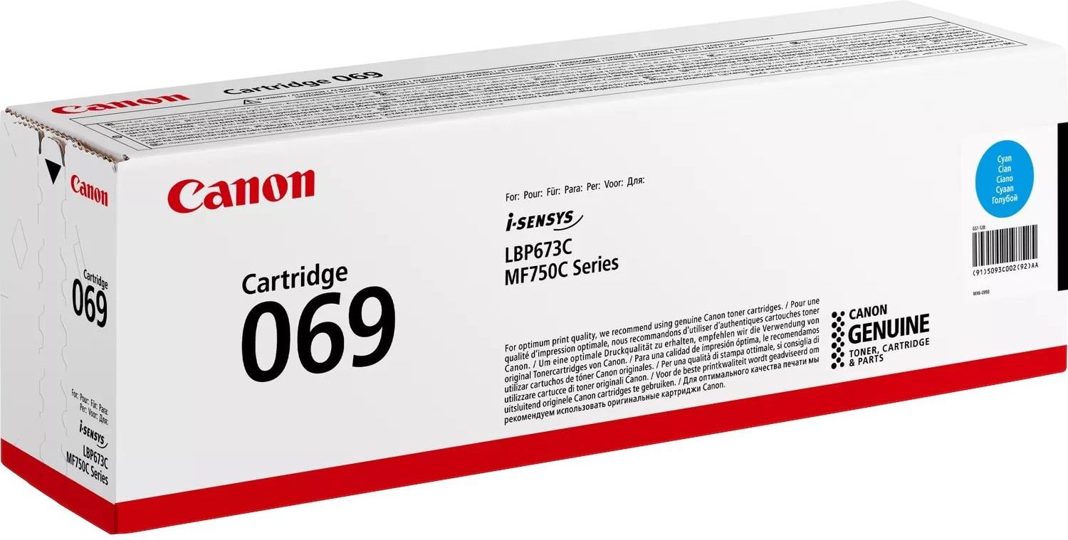 2本セット　Canon Toner Cartridge 053H cyan Canon Toner 054 H CYAN 3027C002 - MATERIAŁY EKSLOATACYJNE