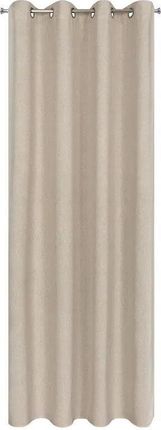 Eurofirany Zasłona Na Przelotkach W Stylu Eco Lidia 140X250 Beżowa 84410