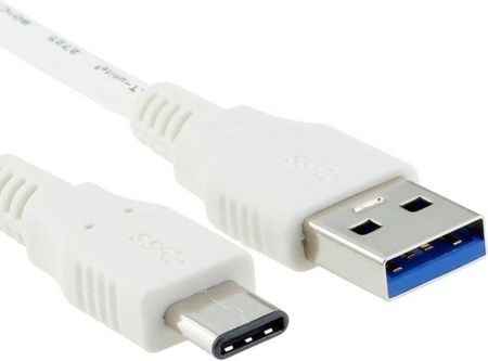 WULKANCENPL KABEL USB 3.1 USB-C TYP C DO 3.0 1M BIAŁY (1562)