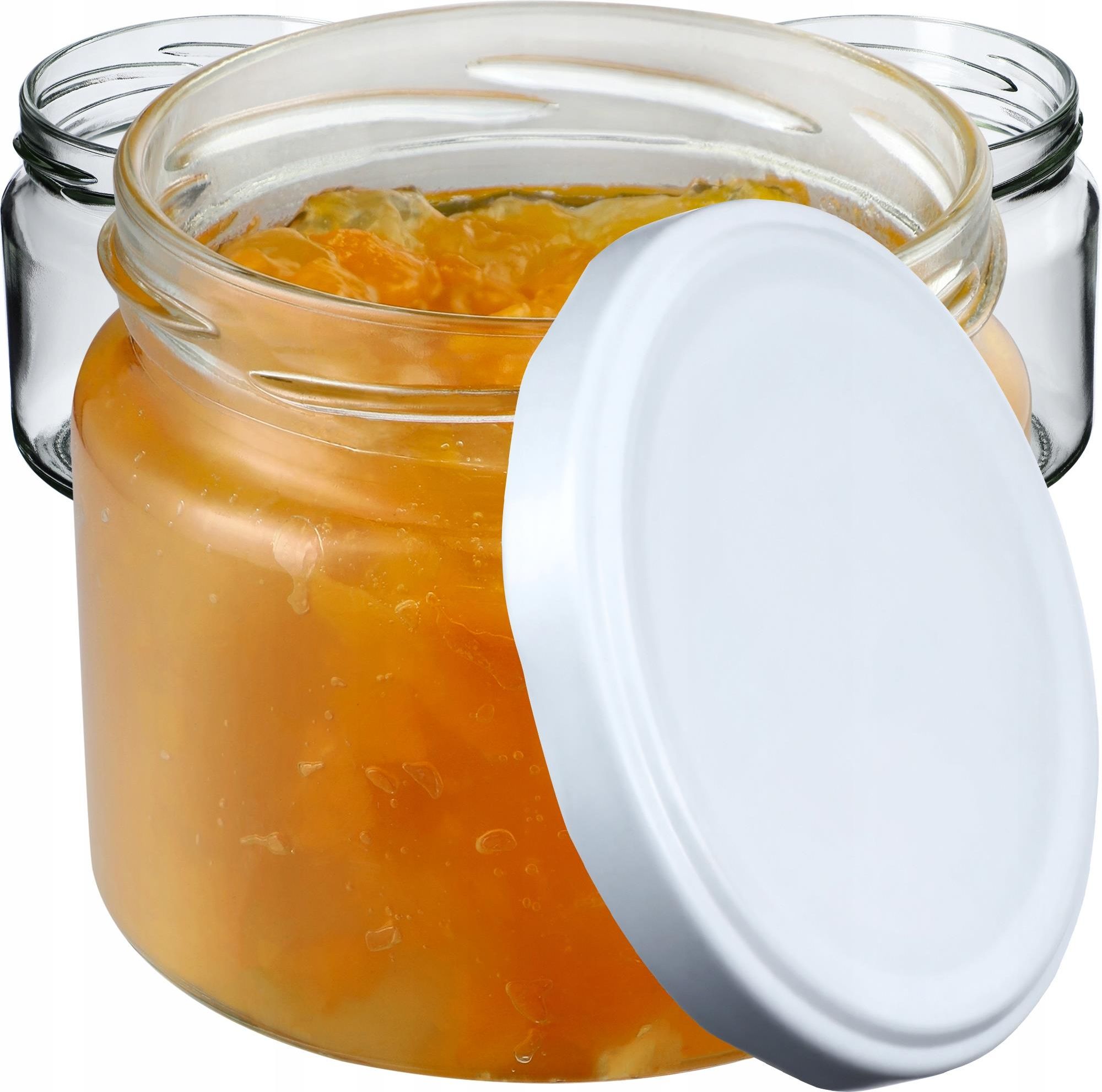 KADAX Tarros Pequeños Para Conservas, 300 Ml, Tarros En Miniatura Para Miel Y Especias, Tarros De Mermelada Con Tapa, Tarros Herméticos Para Regalar (50 Unidades), Color Negro