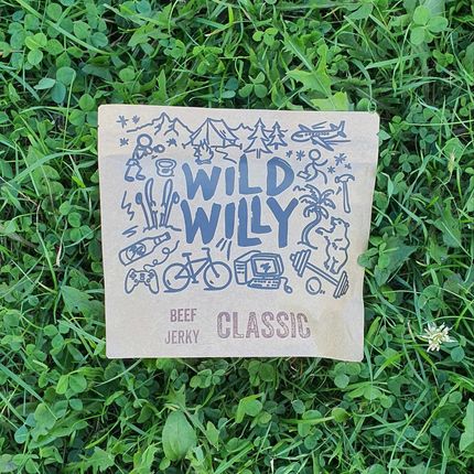 Wild Willy Suszona Wołowina Jerky Classic 100G