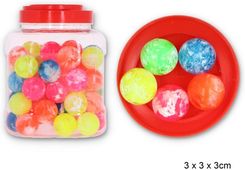 Gazelo Piłka Kauczukowa (60 Szt.=1 Słoik) Małe Kolorowe - Piłki dla dzieci
