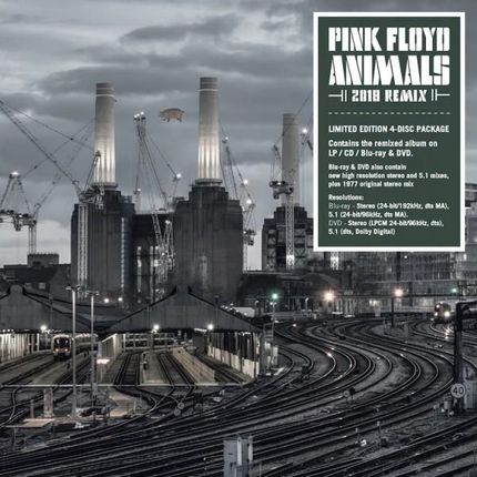 Pink Floyd: Animals (2018 Remix) (Limited) [Winyl]+[Blu-Ray]+[DVD]+[CD]