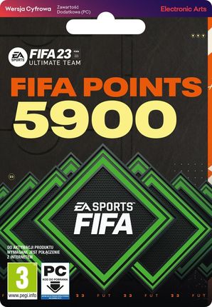 FIFA 23 Ultimate Team - 5900 FUT Points (PC)