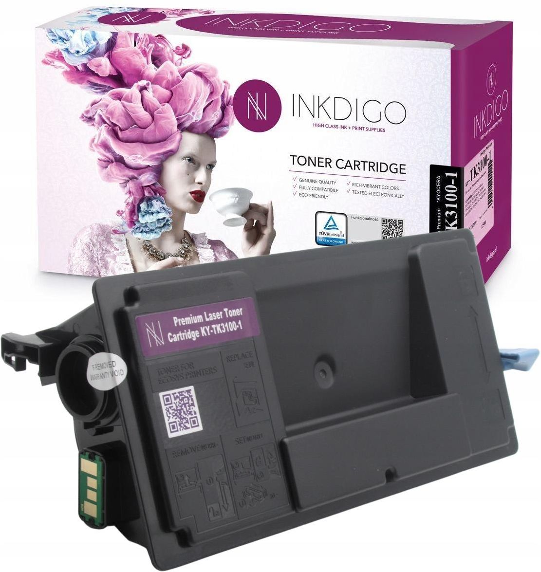INKDIGO TONER ZAMIENNY TK3100 DO KYOCERA ECOSYS M3040 3540 - Opinie i ...