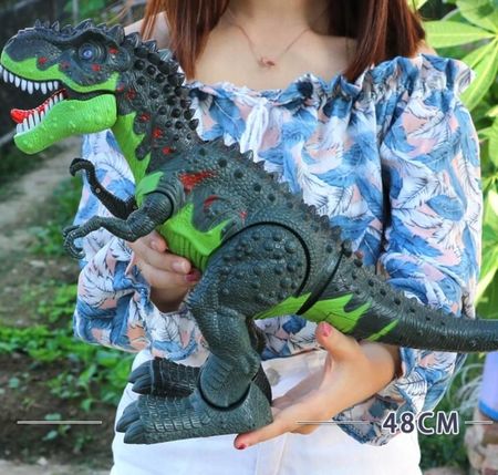 Aig Mega Dinozaur T-Rex Chodzi Ryczy Świeci Znosi Jaja