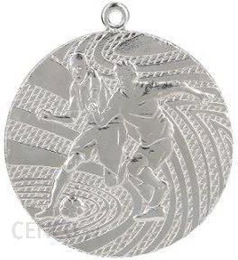 Tryumf Medal Srebrny Piłka Nożna Medal Stalowy