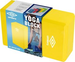Zdjęcie Umbro Kostka Klocek Blok Do Jogi Ćwiczeń Żółty - Serock