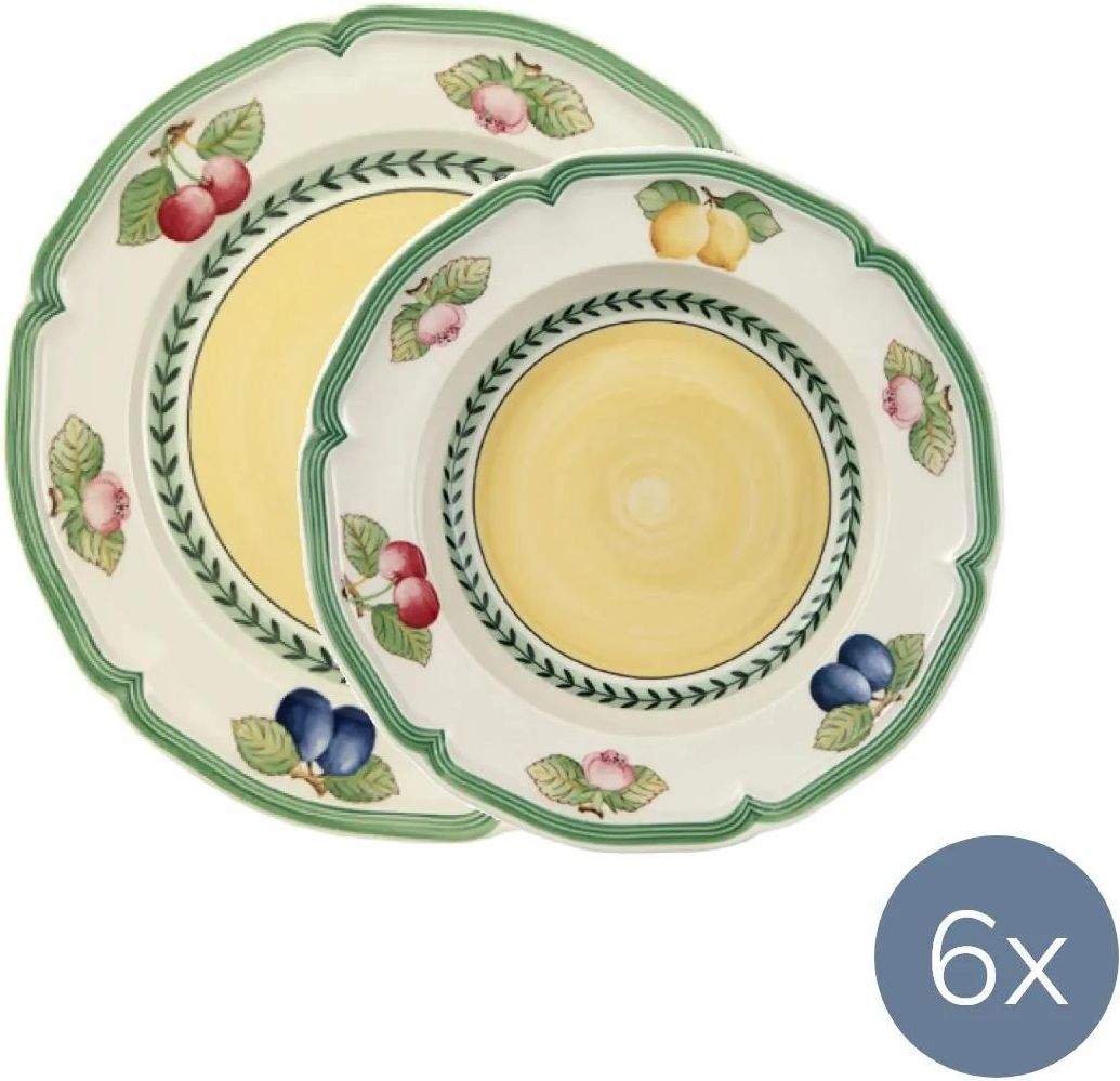 Villeroy Boch French Garden Zestaw Obiadowy Dla 6 Os B 12 El   I Villeroy Boch French Garden Zestaw Obiadowy Dla 6 Osob 12 El 