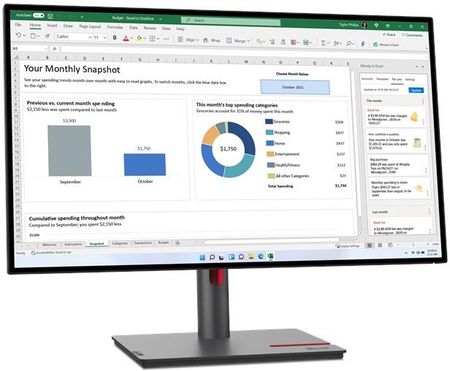 Monitor Lenovo 27 ThinkVision P27h-30 (63A1GAT1EU) - Opinie