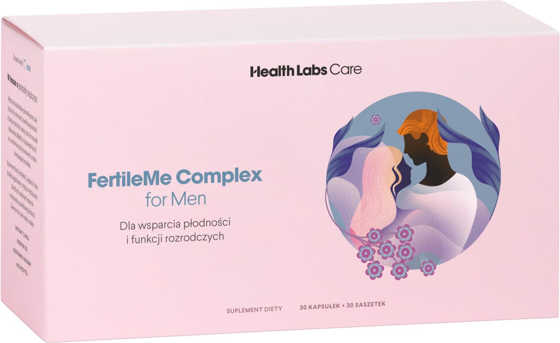 Health Labs Care Fertileme Complex For Men 30 Kapsułek I 30 Saszetek