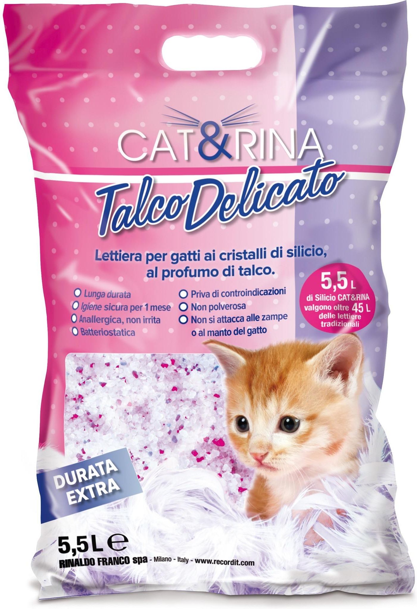 Cat&Rina Cat & Rina Żwirek Silikonowy Z Talkiem 3x5,5L Ceny i opinie