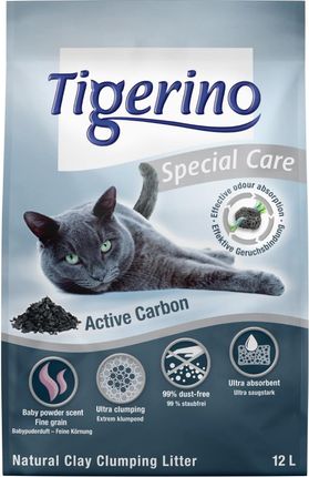 Tigerino Special Care Żwirek Dla Kota Active Carbon 14L