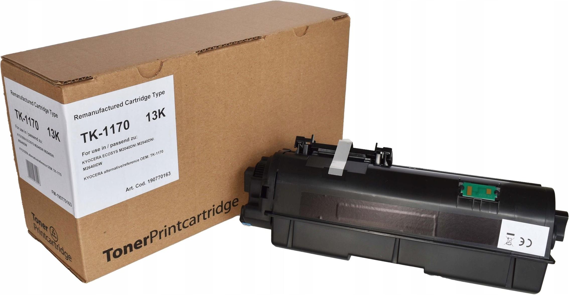 Kyocera TK1170 - Tóner, Color Negro : Aazon.es