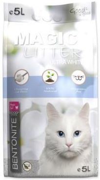 Magic Cat Magic Litter Żwirek Dla Kota Ultra White 5L