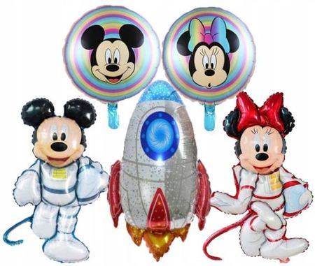 Disney Balon Foliowy Zestaw Myszka Miki Minnie Kosmos