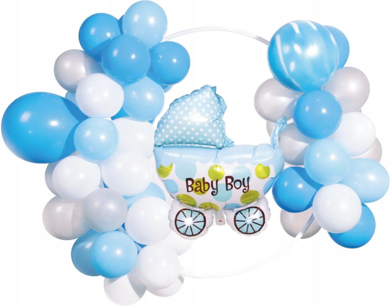 Partypal Dekoracja Balony Baby Shower Boy Dla Chłopca - Ceny i opinie ...