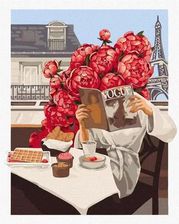 Zdjęcie Ideyka Malowanie Po Numerach Kwitnący Paryż 40X50Cm - Barcin