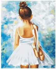 Zdjęcie Twoje Hobby Malowanie Po Numerach Mała Baletnica 40X50Cm - Słomniki