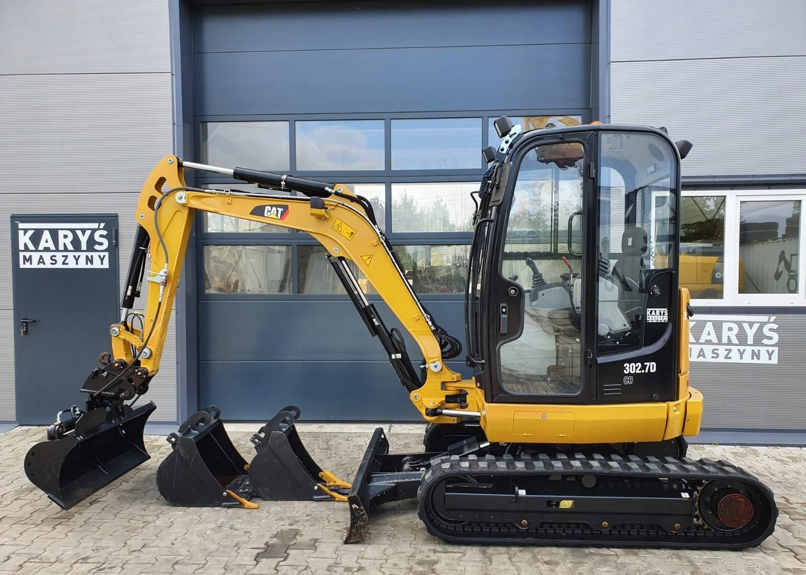 MINIKOPARKA CAT CATERPILLAR 302.7 D CR 302 2019R. - Opinie i ceny na ...