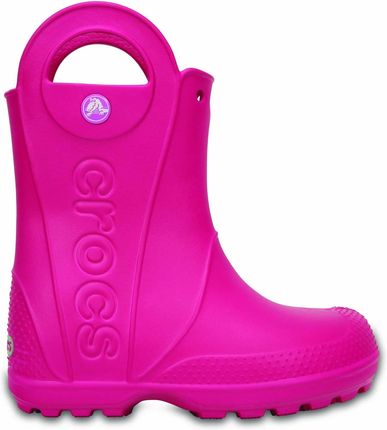 Dziecięce Kalosze Crocs Kids’ Handle IT Rain Boot 12803-6X0 – Różowy