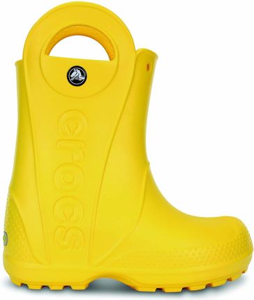 Dziecięce Kalosze Crocs Kids’ Handle IT Rain Boot 12803-730 – Żółty