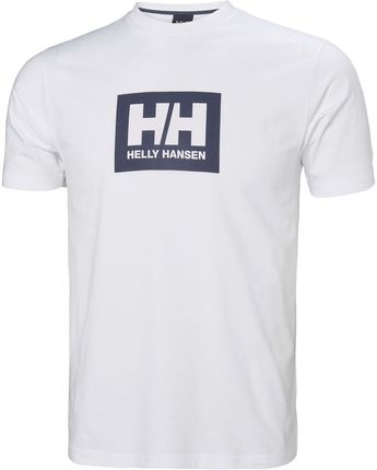 Męska Koszulka z krótkim rękawem Helly Hansen HH Box T 53285_003 – Biały
