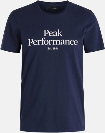 Męska Koszulka z krótkim rękawem Peak Performance Original Tee G77692020_2N3 – Niebieski