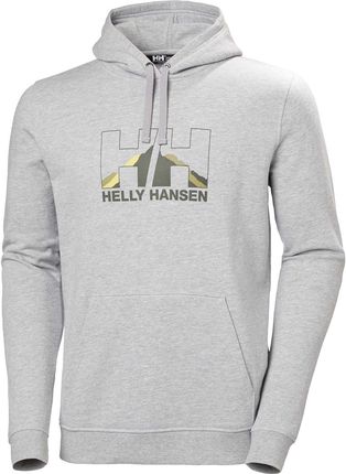 Męska Bluza Helly Hansen Nord Graphic Pull Over Hoodie 62975_950 – Szary