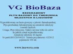 Inawera Vg Biogaza 100ml Rozne Stezenia Opinie I Ceny Na Ceneo Pl