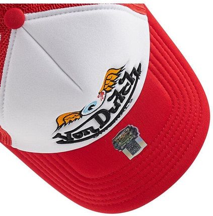 Von Dutch Czapka z daszkiem Baker 7030168 Czerwony - Ceny i