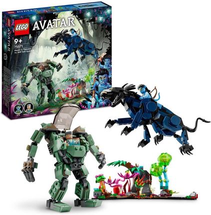 LEGO Avatar 75571 Neytiri i Thanator kontra Quaritch w kombinezonie PZM
