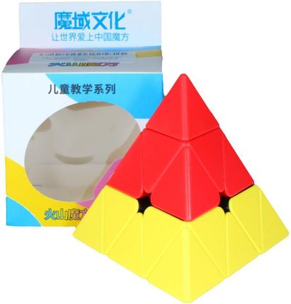 MoFangJiaoShi Teaching Series Pyraminx Stickerless Bright MYETXL06