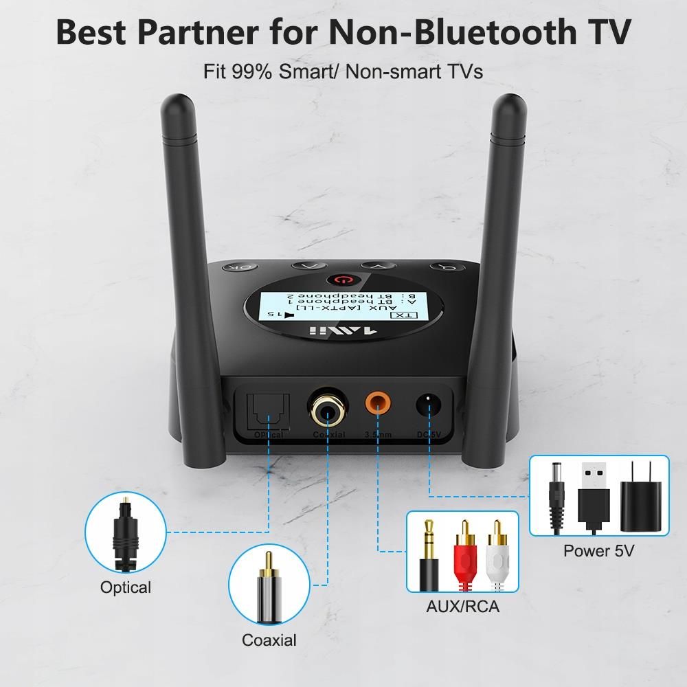AMP-1 Blue Bluetooth TWS Verstärker Mit AptX™ – HiFi-Streaming Für Passive Lautsprecher