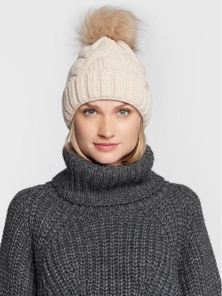 4F Czapka H4Z22-CAD010 Beżowy