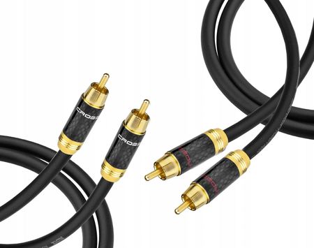 KLOTZ KABEL AUDIO 2* RCA - 2RCA CINCH PRZEWÓD  12M  (2RCA2RCA12)